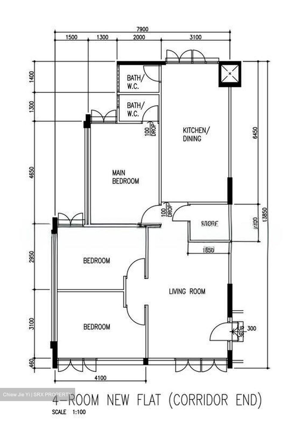 Blk 364 Clementi Avenue 2 (Clementi), HDB 4 Rooms #512359311